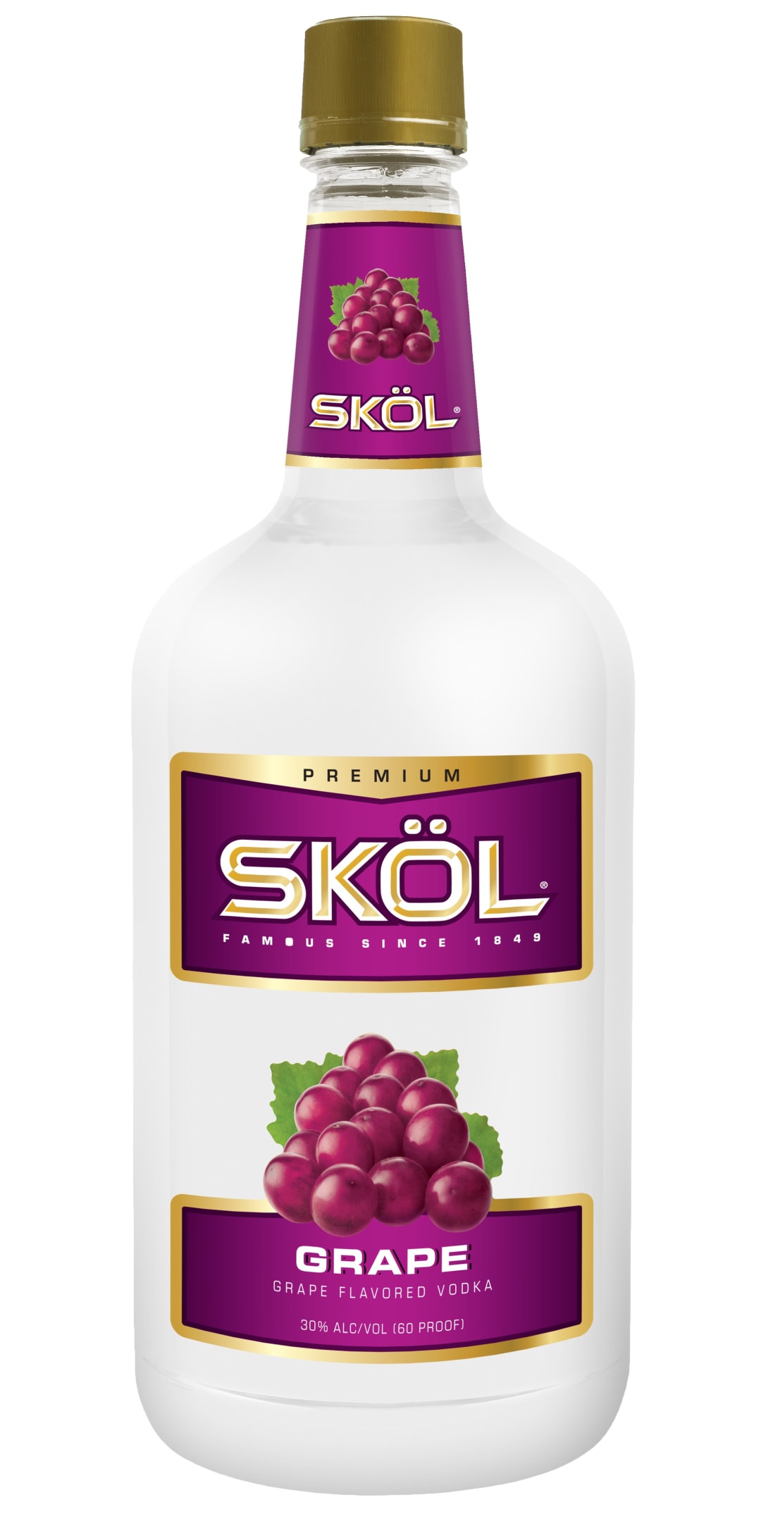 Skol Grape Vodka 1.75l 60 Proof