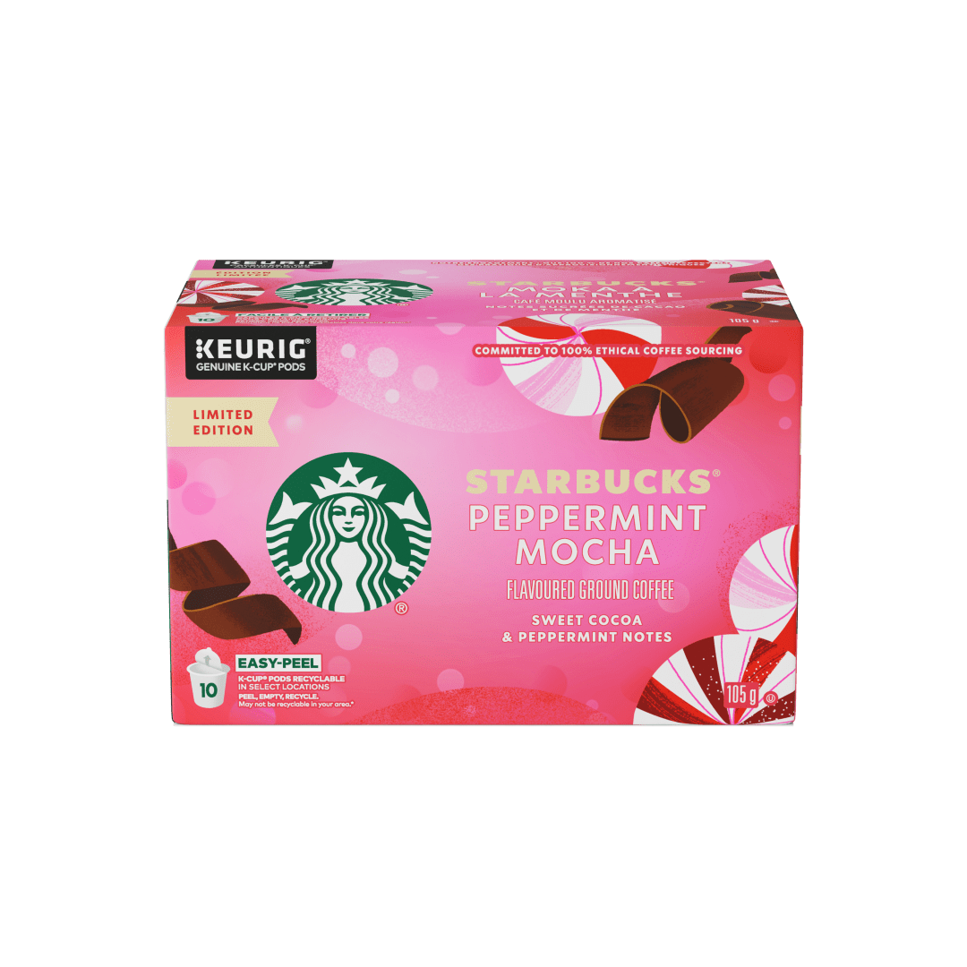 SBUX K-Cup Peppermint Mocha 6x10ct CA