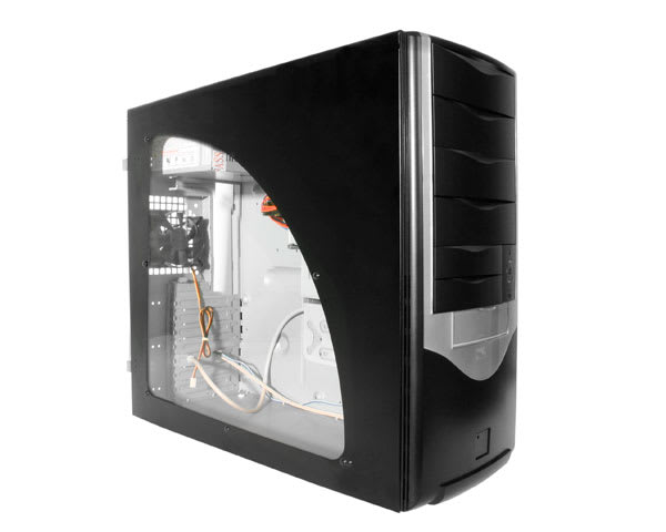 Black side panel with window for ATX8xxx series cases