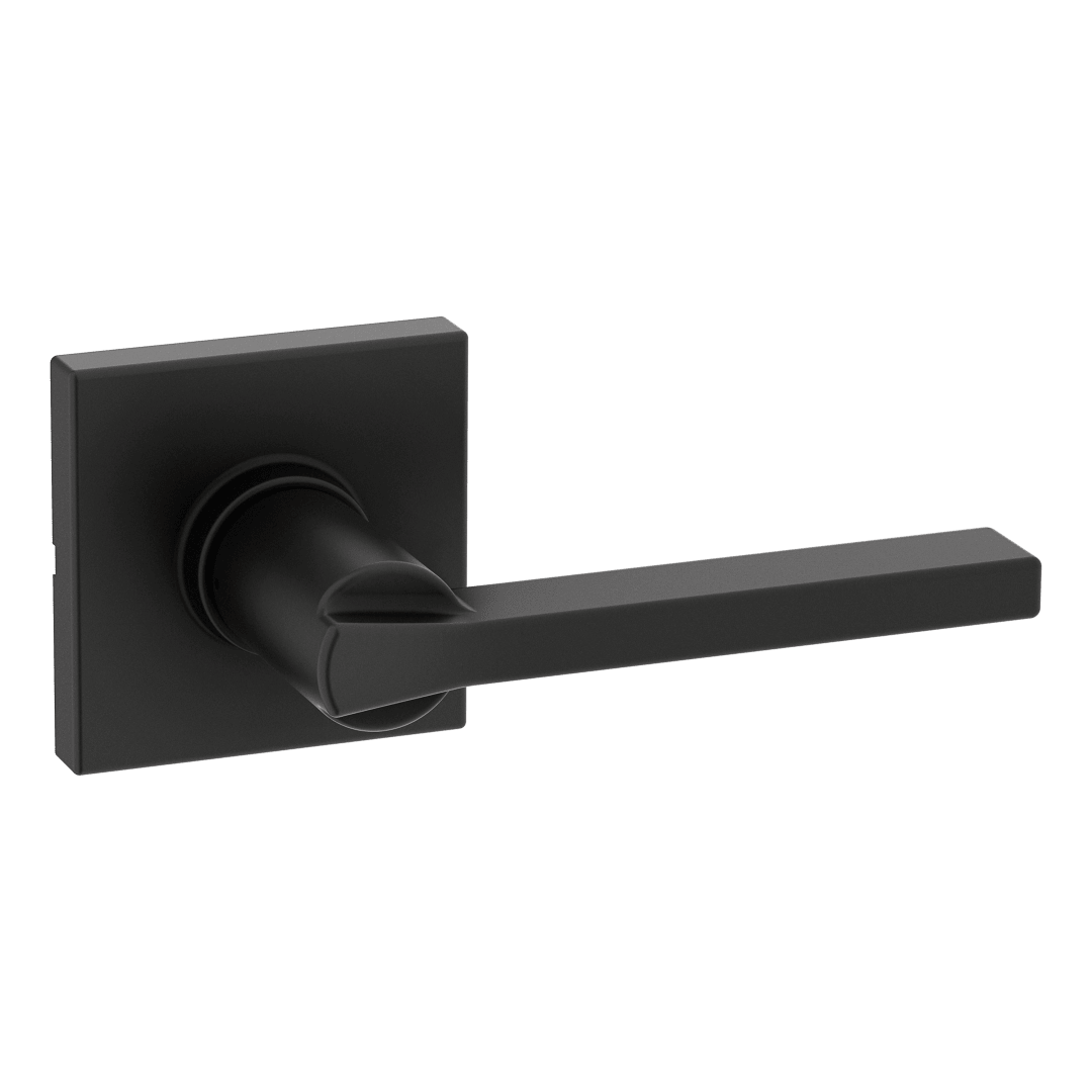 Casey Hall/Closer UL Lever in Matte Black