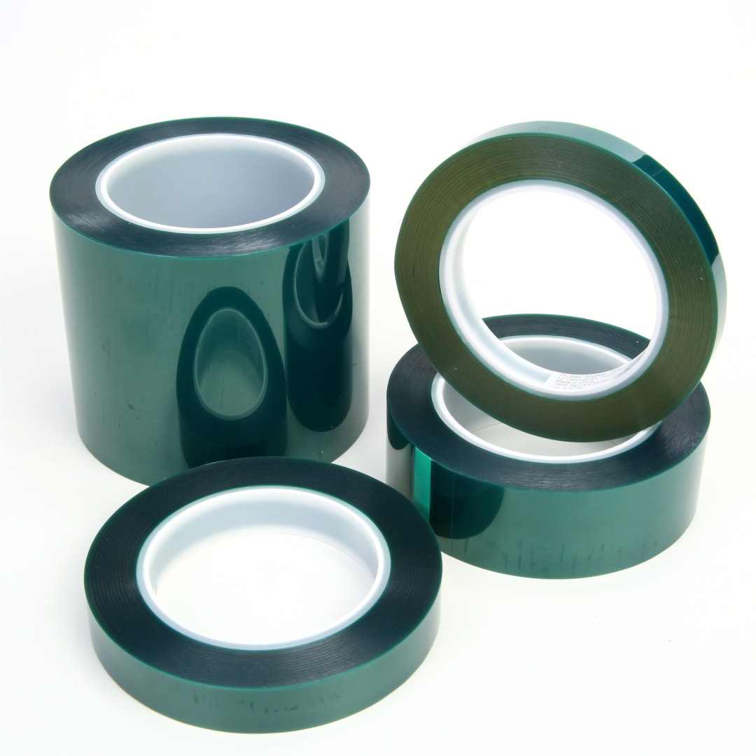 3M™ Polyester Tape 8992, Green, 1280 m x 330 m, 0.08 mm, Restricted