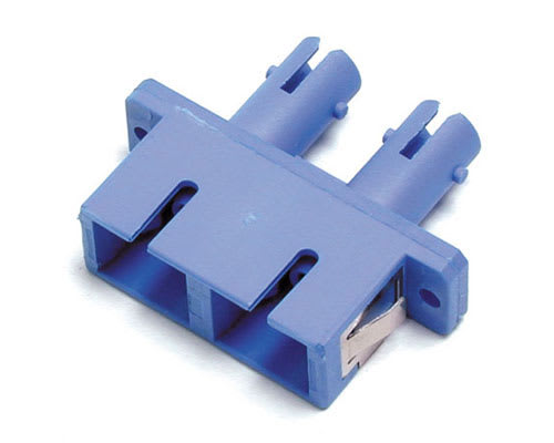 ST to SC Fiber Duplex Adapter Coupler
