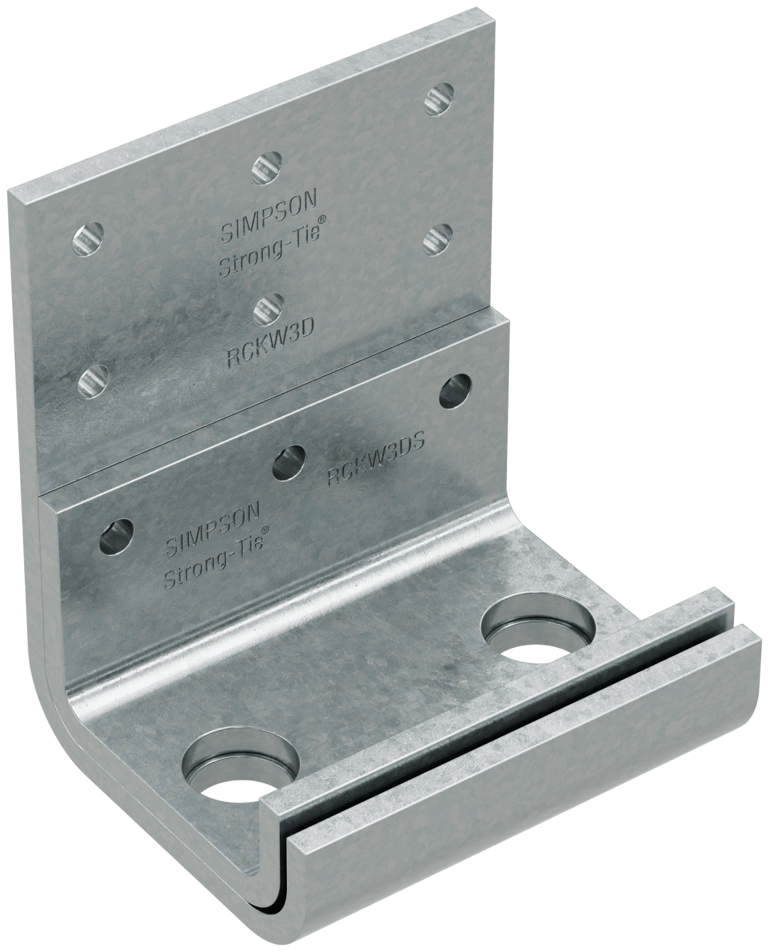 Simpson Strong-Tie RCKW3DS-R10 RCKW™ 3-in. Two-Anchor Kneewall Connector Stiffener (Qty-10)