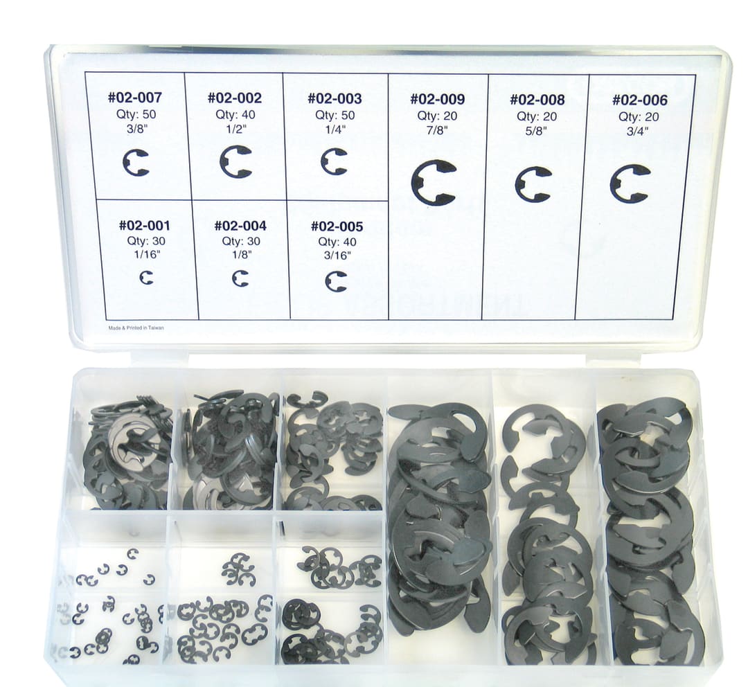 E-Clips Component Pack, 240 quantity