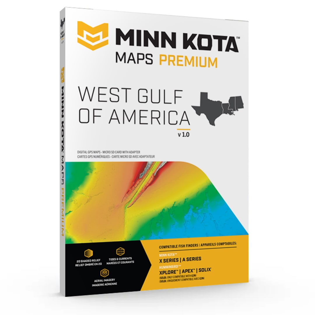 Minn Kota™ Maps Premium - West Gulf of America v1.0