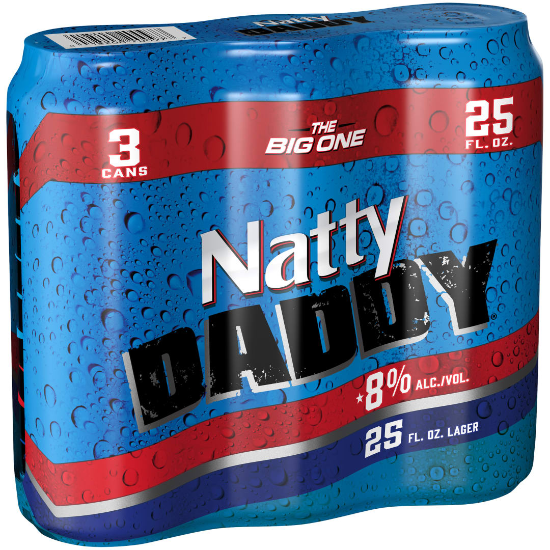 Natty Daddy® Beer, 3 Pack 25 fl. oz. Cans