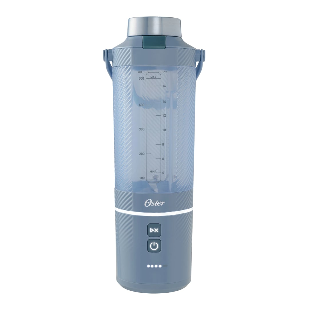 Oster GoMAX Portable Blender, Smoothie Blender, Personal Blender, Morning Haze Blue