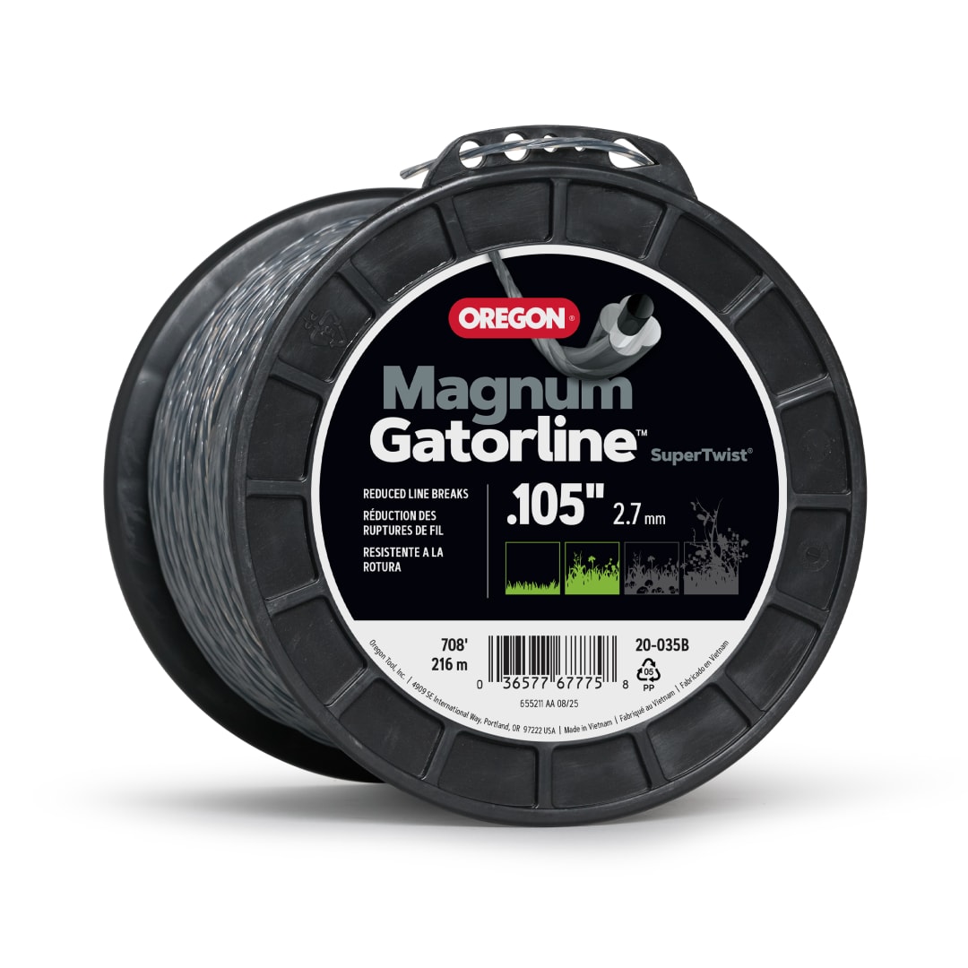 Oregon Magnum Gatorline Twist Trimmer line, 0.105in, 708ft Spool