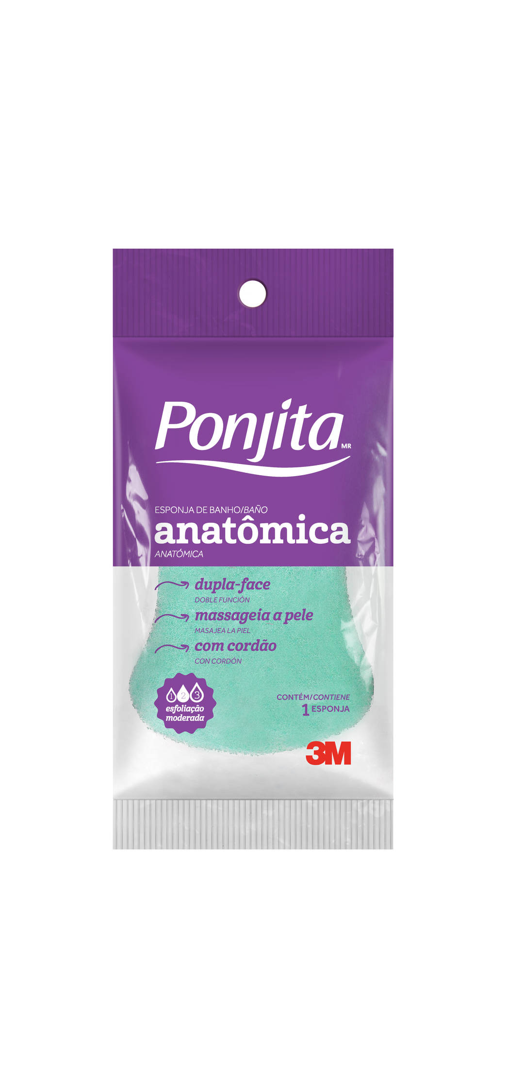Esponja de Banho Anatômica Ponjita™
