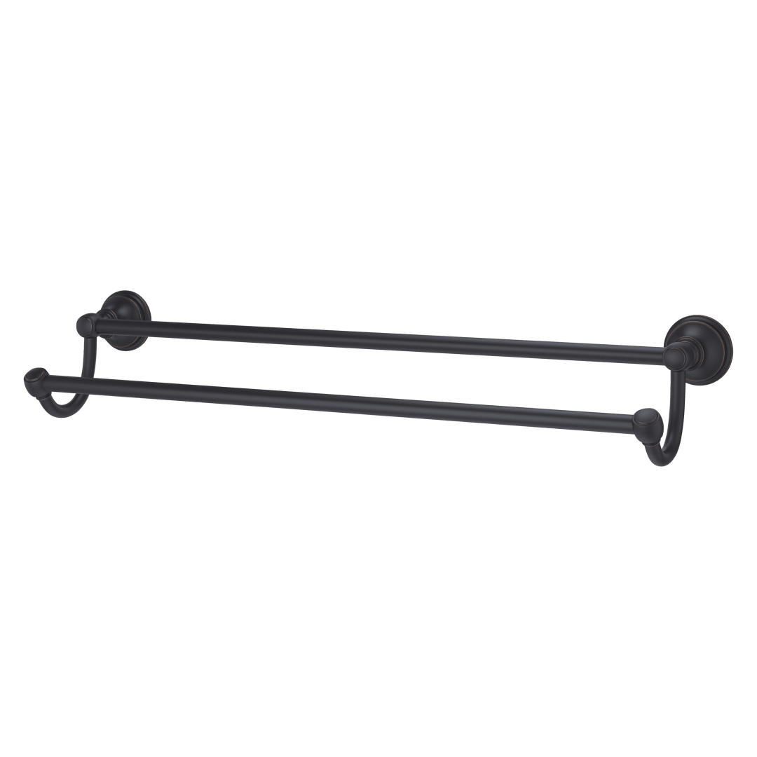 Tisbury 24" Double Towel Bar in Tuscan Bronze