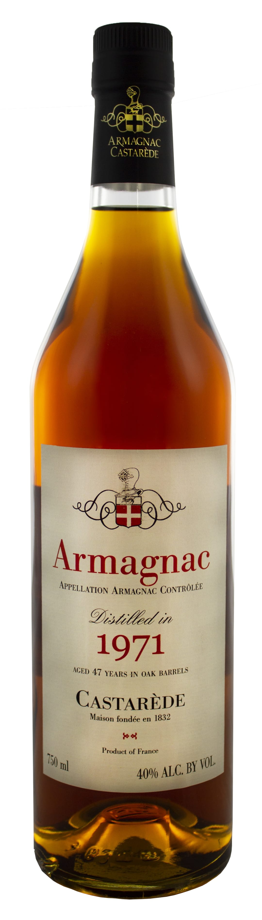 Castarede 1971 Armagnac 750ml 80 Proof