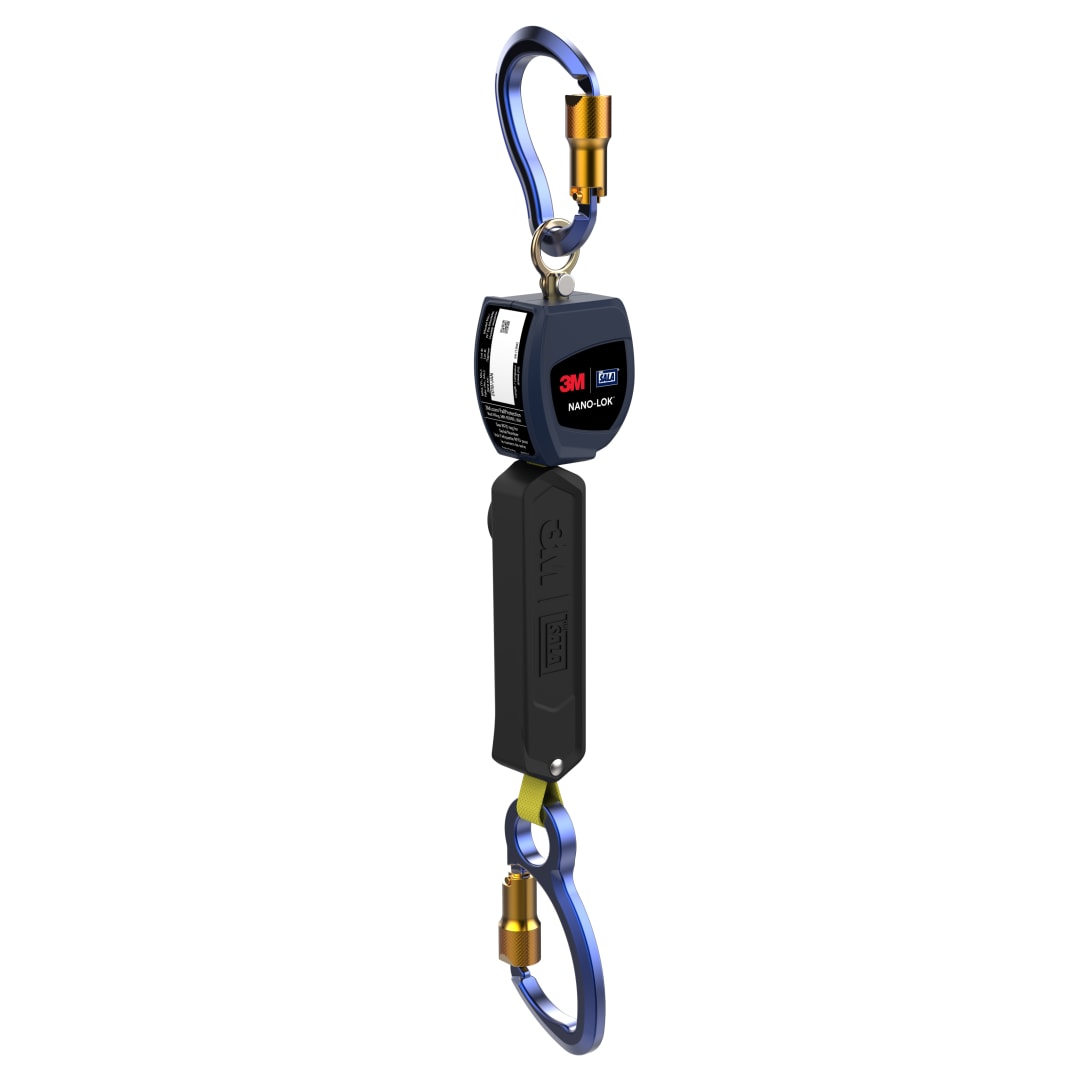 3M™ DBI-SALA® Nano-Lok™ Kişisel Geri Sarımlı Yaşam Hattı, tek kol, Dokuma, 1,8 m, 3101264