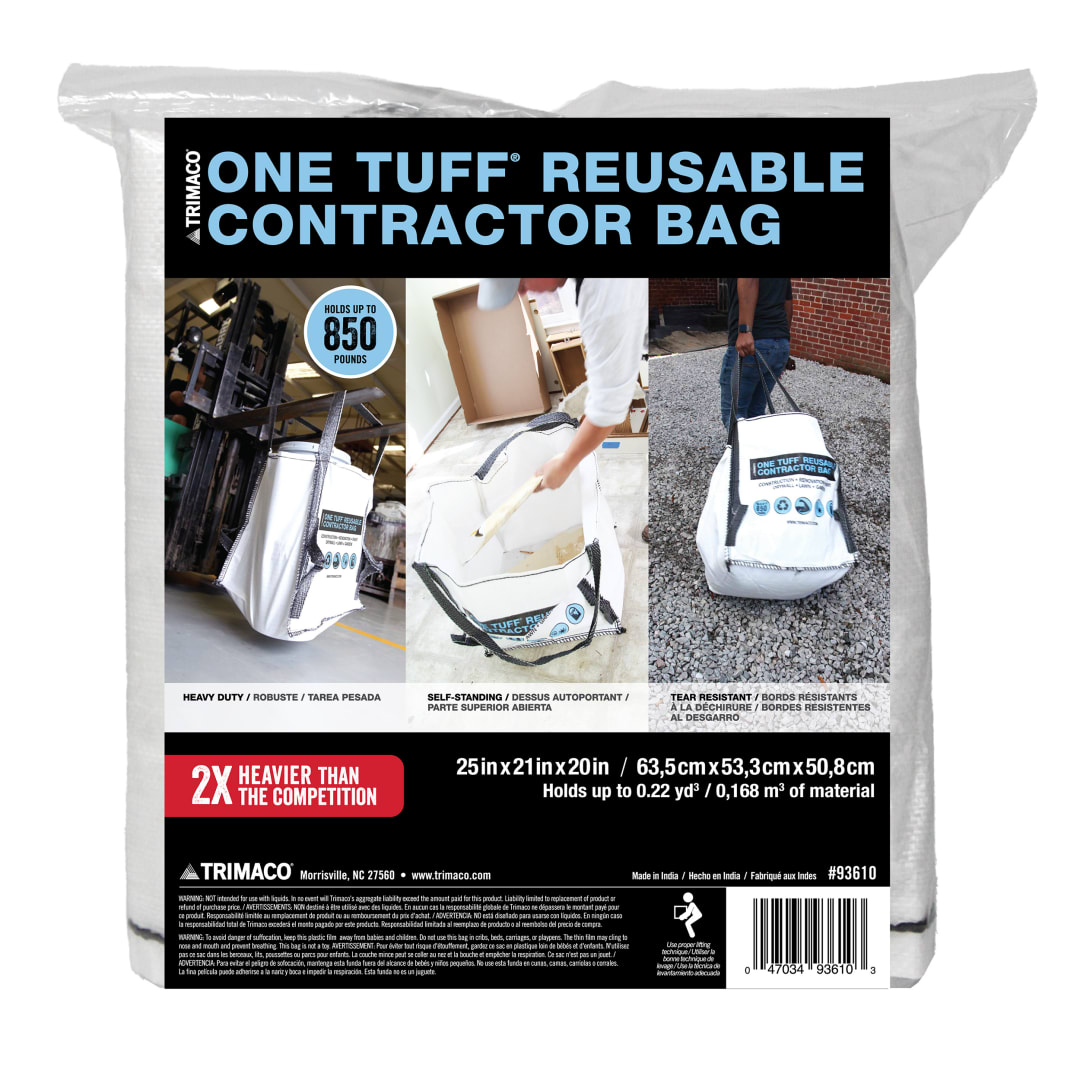 One Tuff® Reusable Contractor Bag