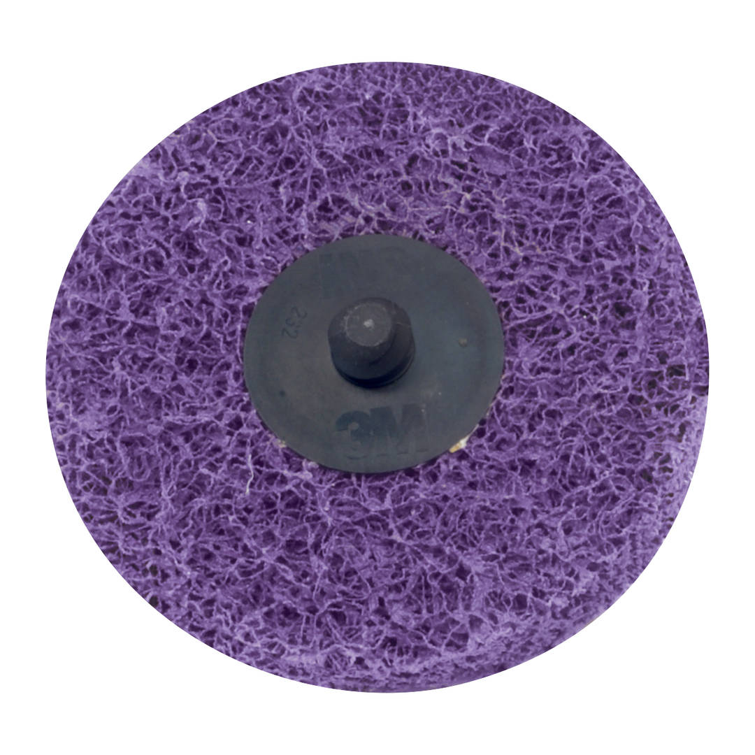 Disco Roloc™ Scotch-Brite™ HS, 50mm diâmetro,  grão AM - Roxo