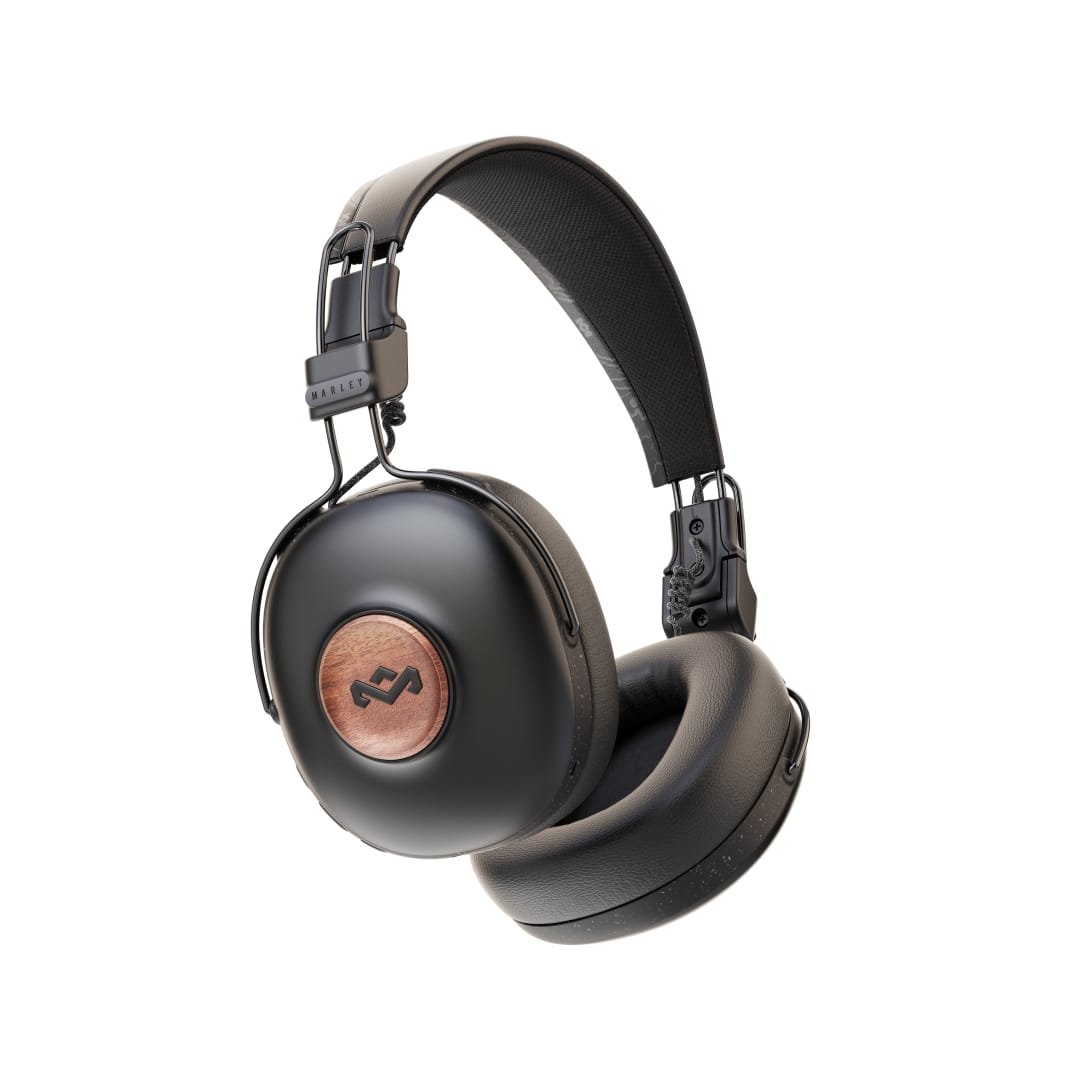 House of Marley Positive Vibration Frequency Over-Ear Headphones - Signature Black