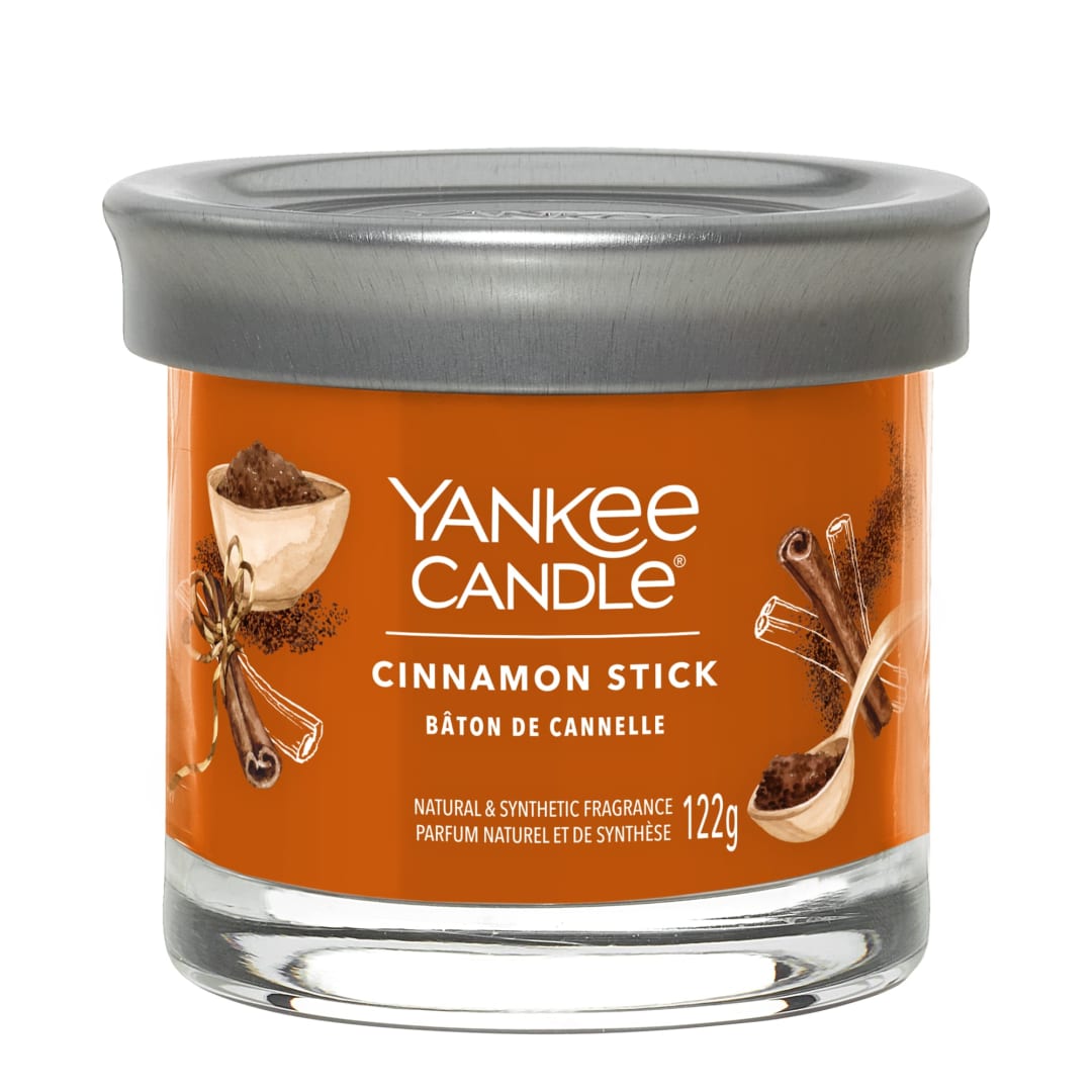 Yankee Candle Signature Scented Candle | Cinnamon Stick Small Tumbler Candle with Double Wicks | Soy Wax Blend Long Burning Candle | Perfect Gifts for Women