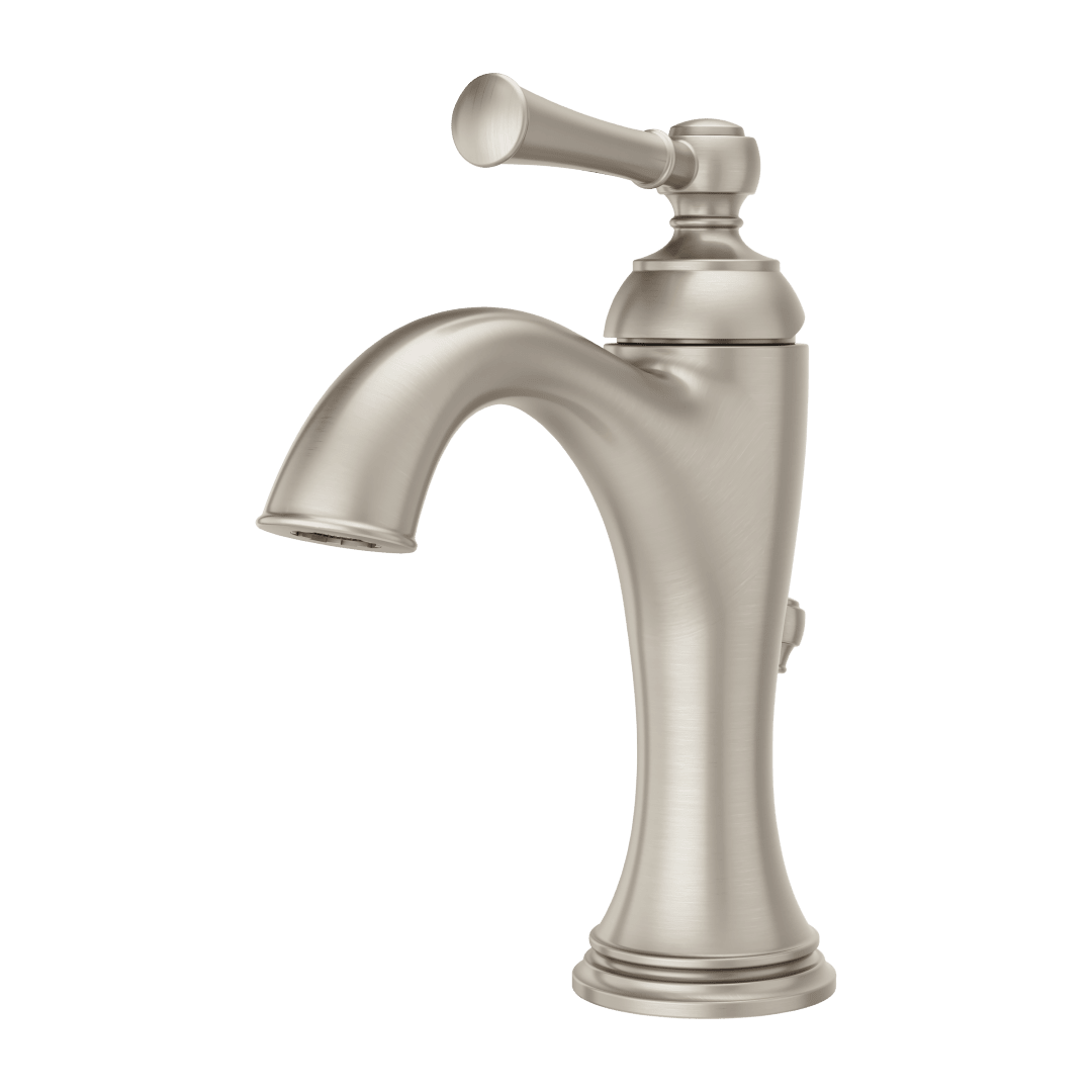 Tisbury Single Control 4" Centerset Bathroom Faucet in Brushed Nickel
