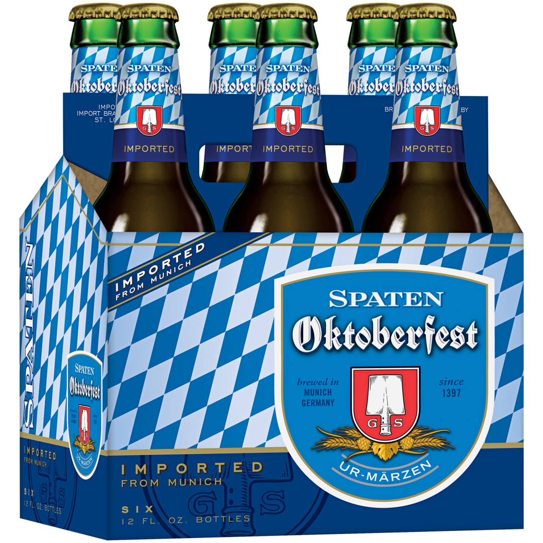 Spaten Oktoberfest, 6 Pack 12 fl. oz. Bottles, 5.9% ABV