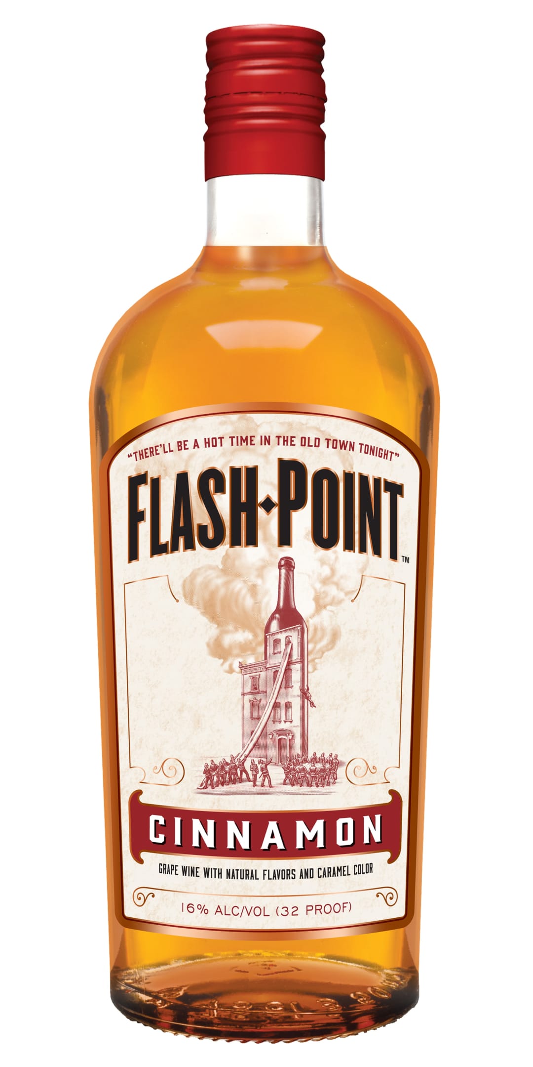 Flash Point Cinnamon Grape Wine 1l 32 Proof