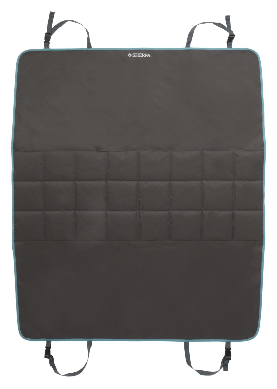 Sherpa Water-Resistant Hammock-Style Backseat Car Protector Cover, Charcoal Gray, Hammock