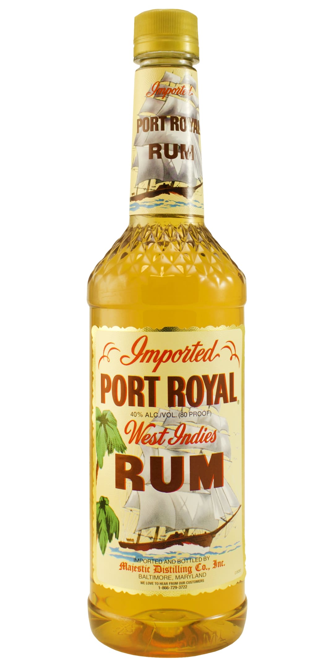 Port Royal West Indies Dark Rum 750ml 80 Proof