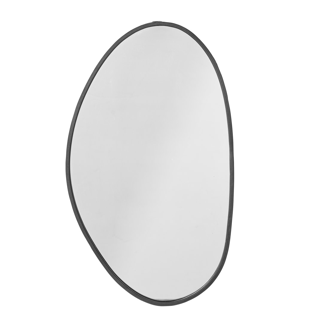 82055573 - Faun Wall Mirror, Black, Iron STOCK: 300