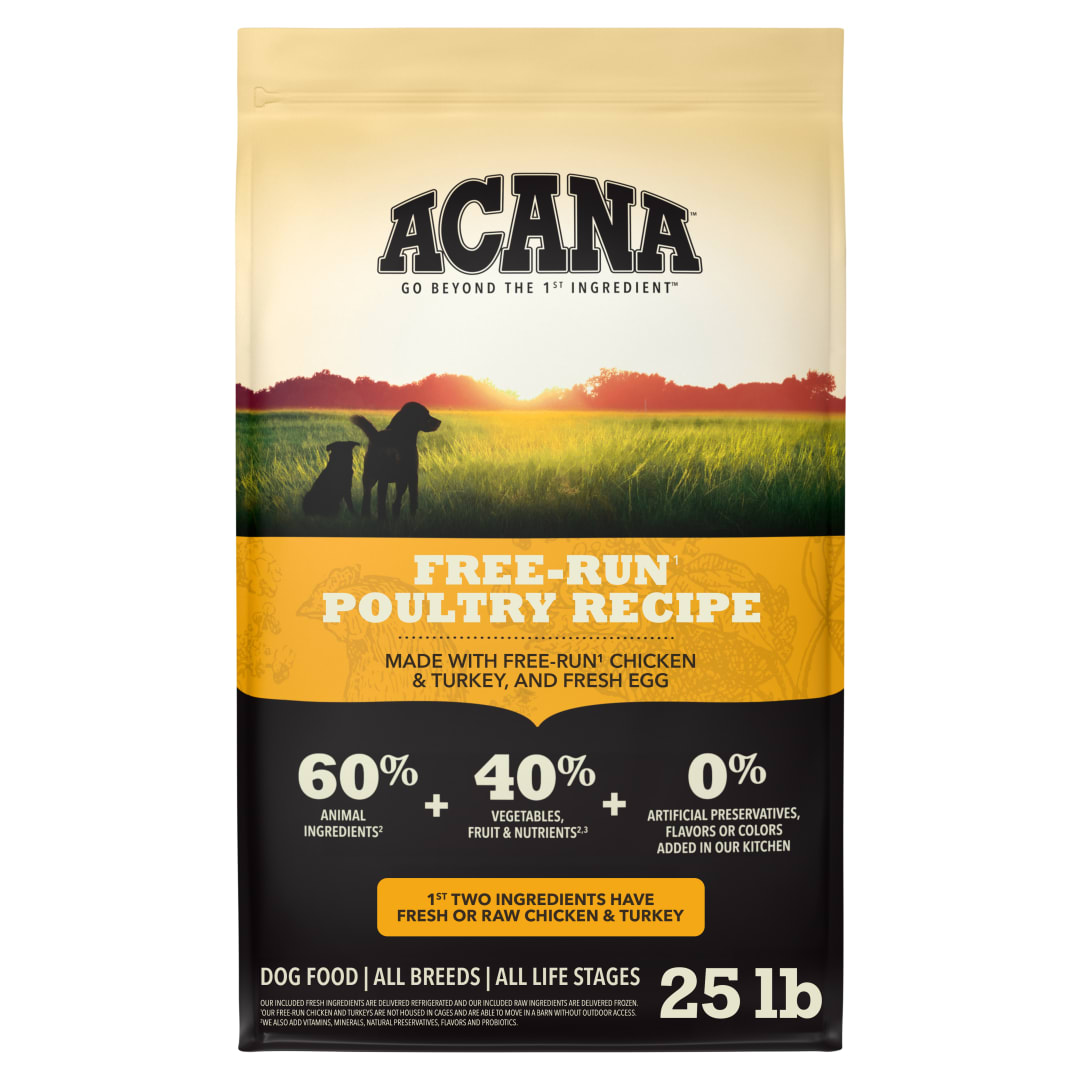 ACANA Grain Free Dry Dog Food Free Run Poultry Recipe