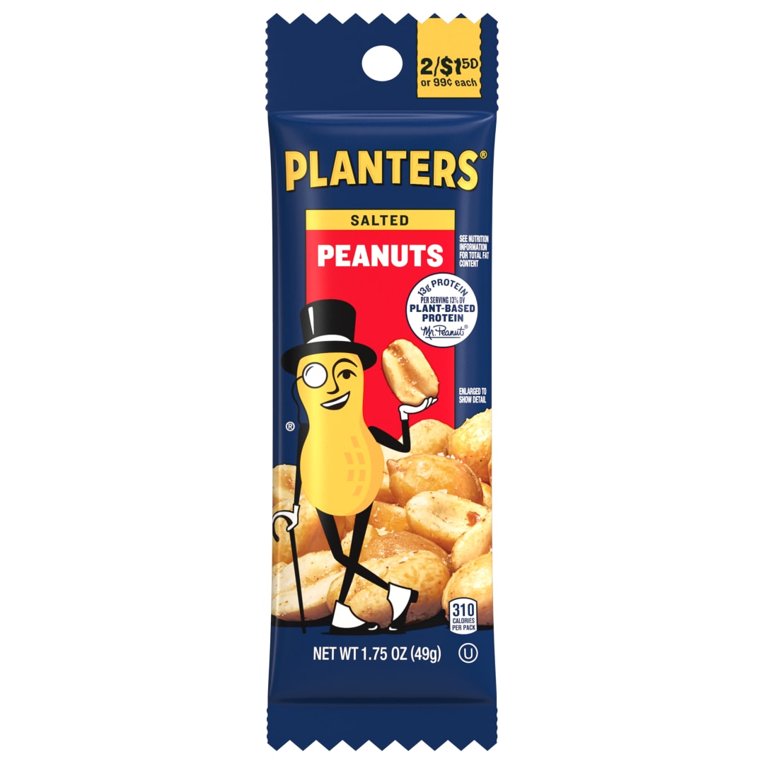 PLANTERS Tube Nut Salted Peanut 1.75oz