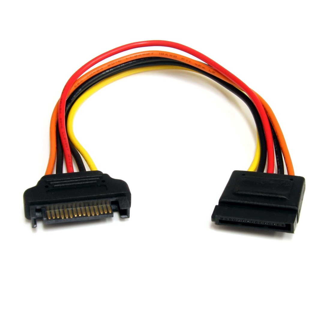 8 inch 15 pin SATA  Power Extension Cable