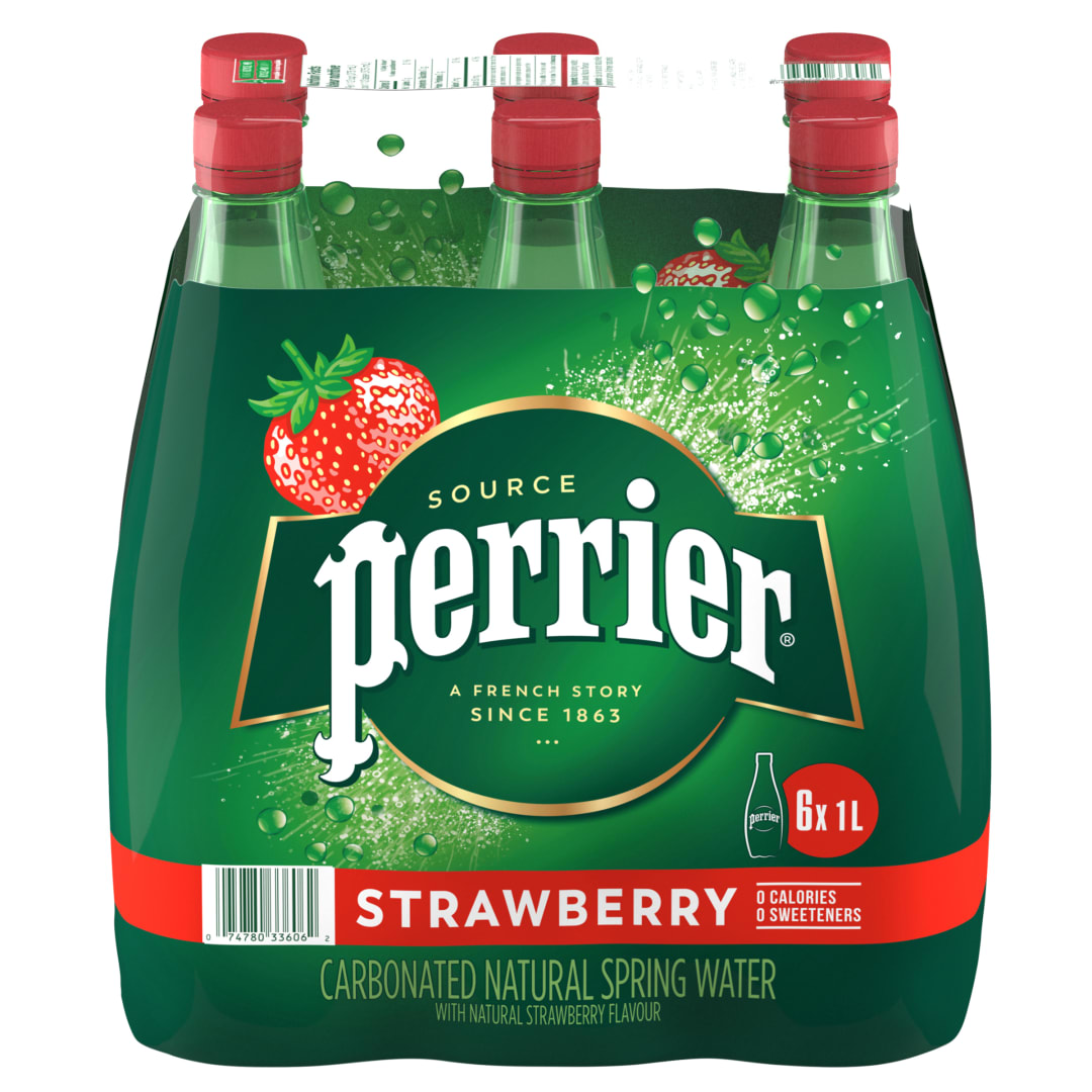 PERRIER Strw PET 168(6x1L) LCPUS CA