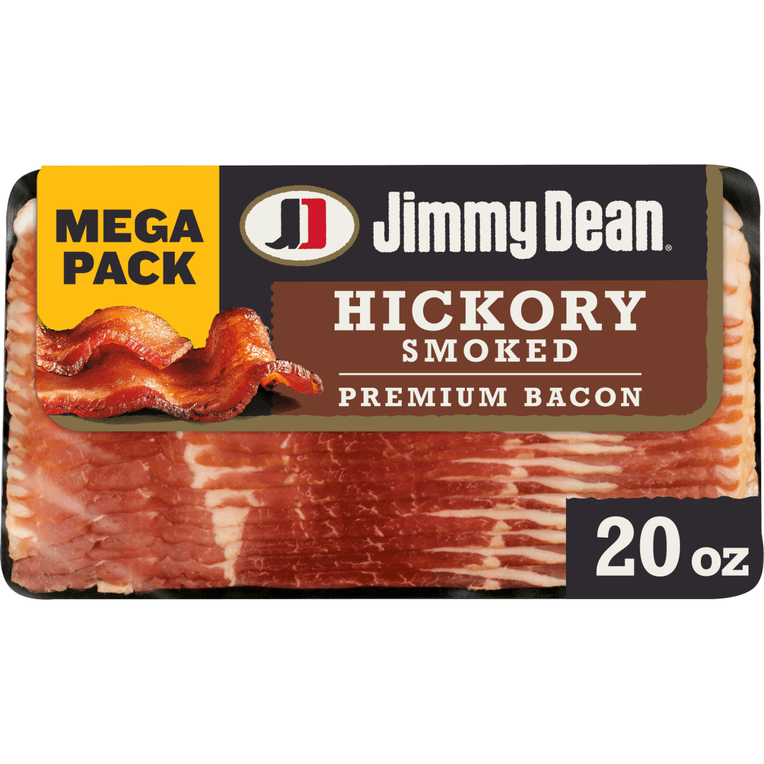Jimmy Dean Mega Pack Hickory Smoked Premium Bacon, 20 oz Pack