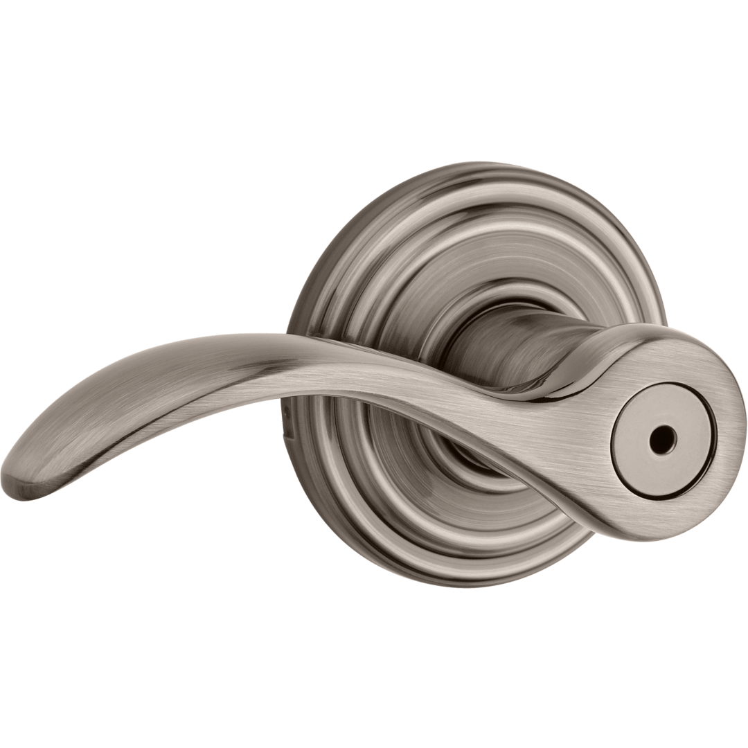 Pembroke Bed/Bath Lever in Antique Nickel