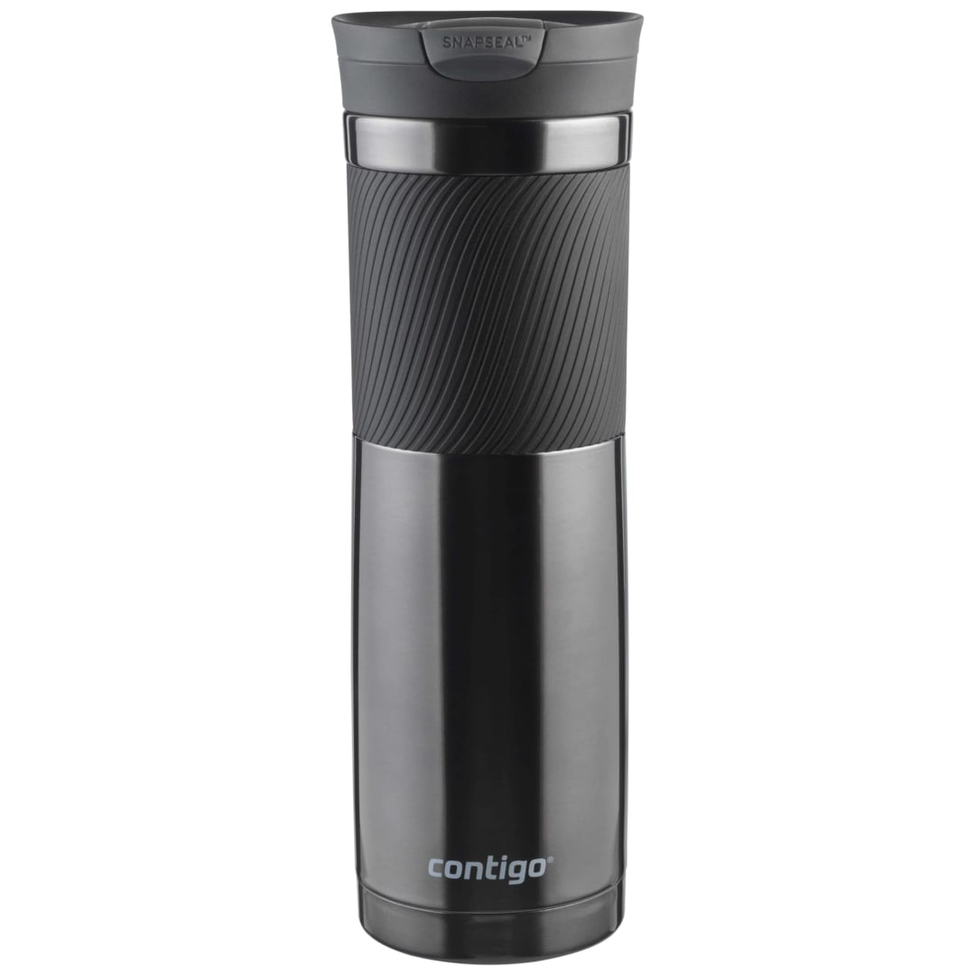 Contigo® Byron SNAPSEAL™ Travel Mug, Stainless Steel Thermal Mug, 720ml., Gunmetal