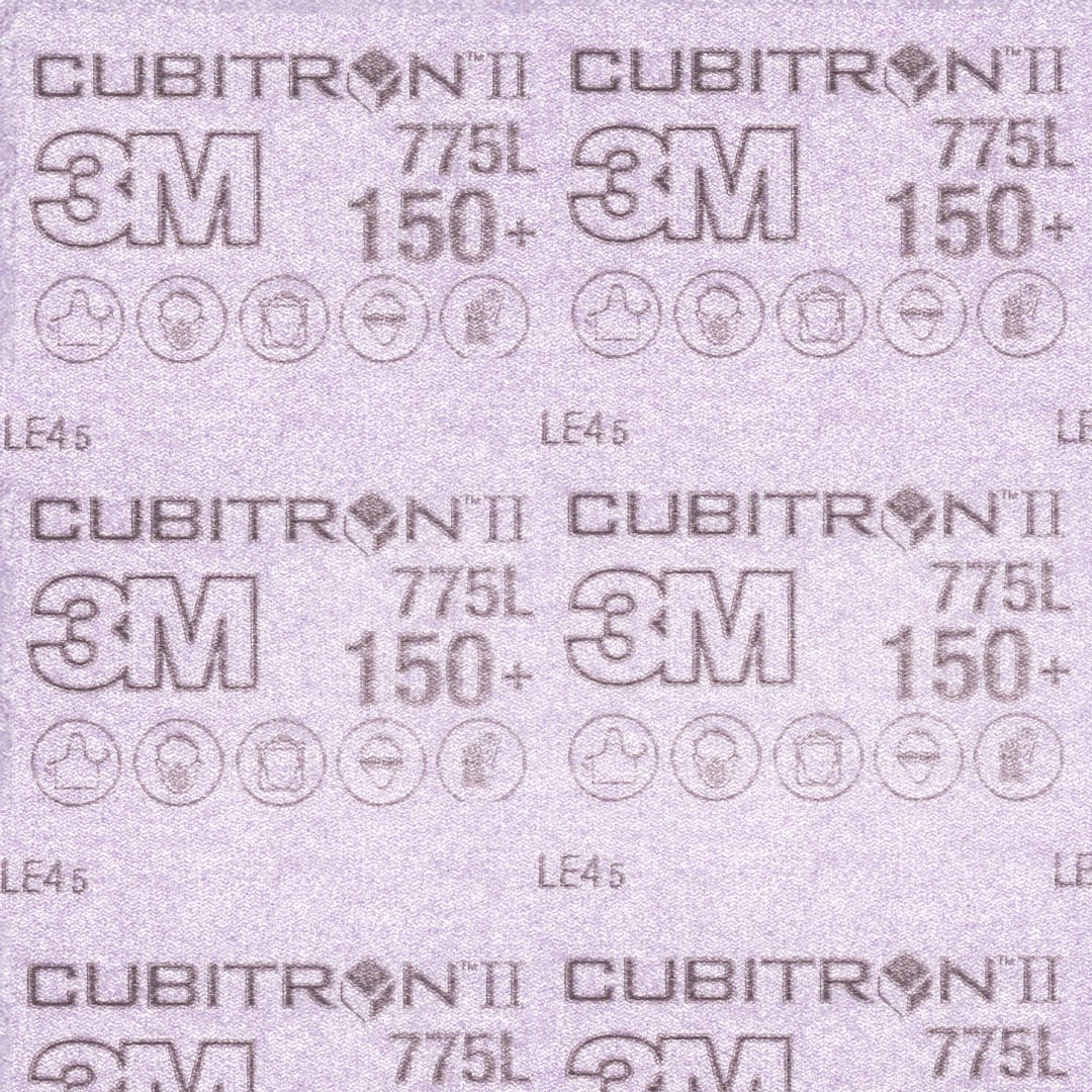 3M™ Cubitron™ Hookit™ Film Roll 775L, 150+, 39.5 in x 250 yd, 1 per pallet