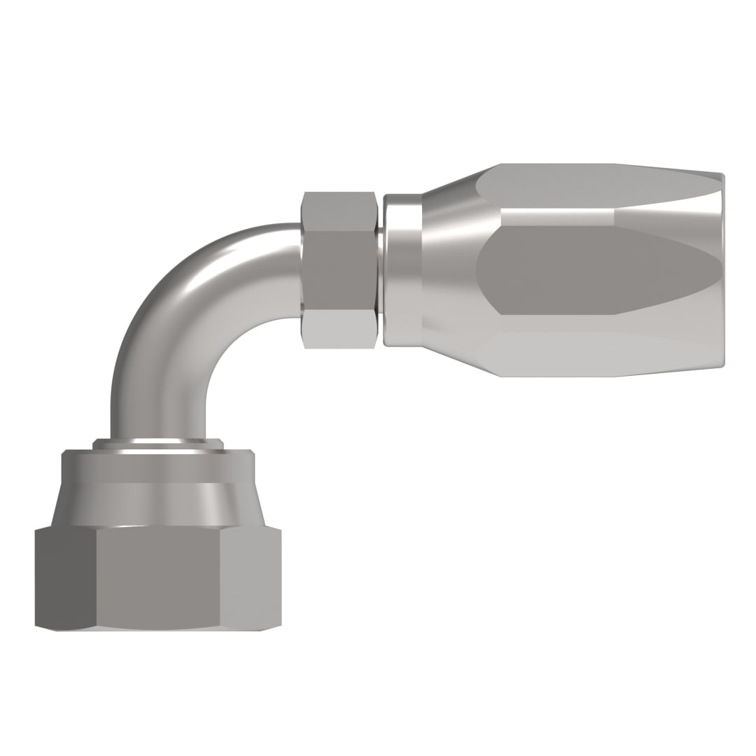 Aeroquip 1" Female ORS Swivel 90d X 1" Hose Reusable R5