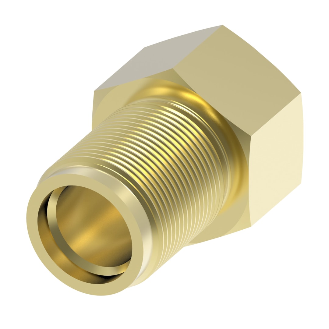 Aeroquip 3/16 X 1/2-20 Hydraulic Brake Fitting