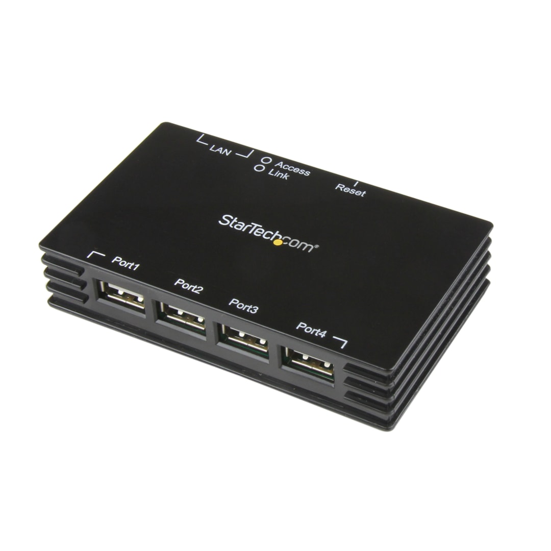 4 Port USB over IP NAS/Printer Server