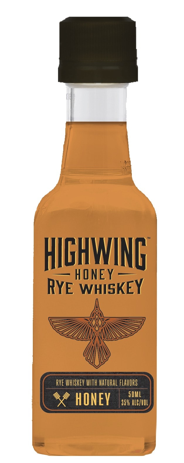 Highwing Honey Straight Whiskey 50ml 70 Proof