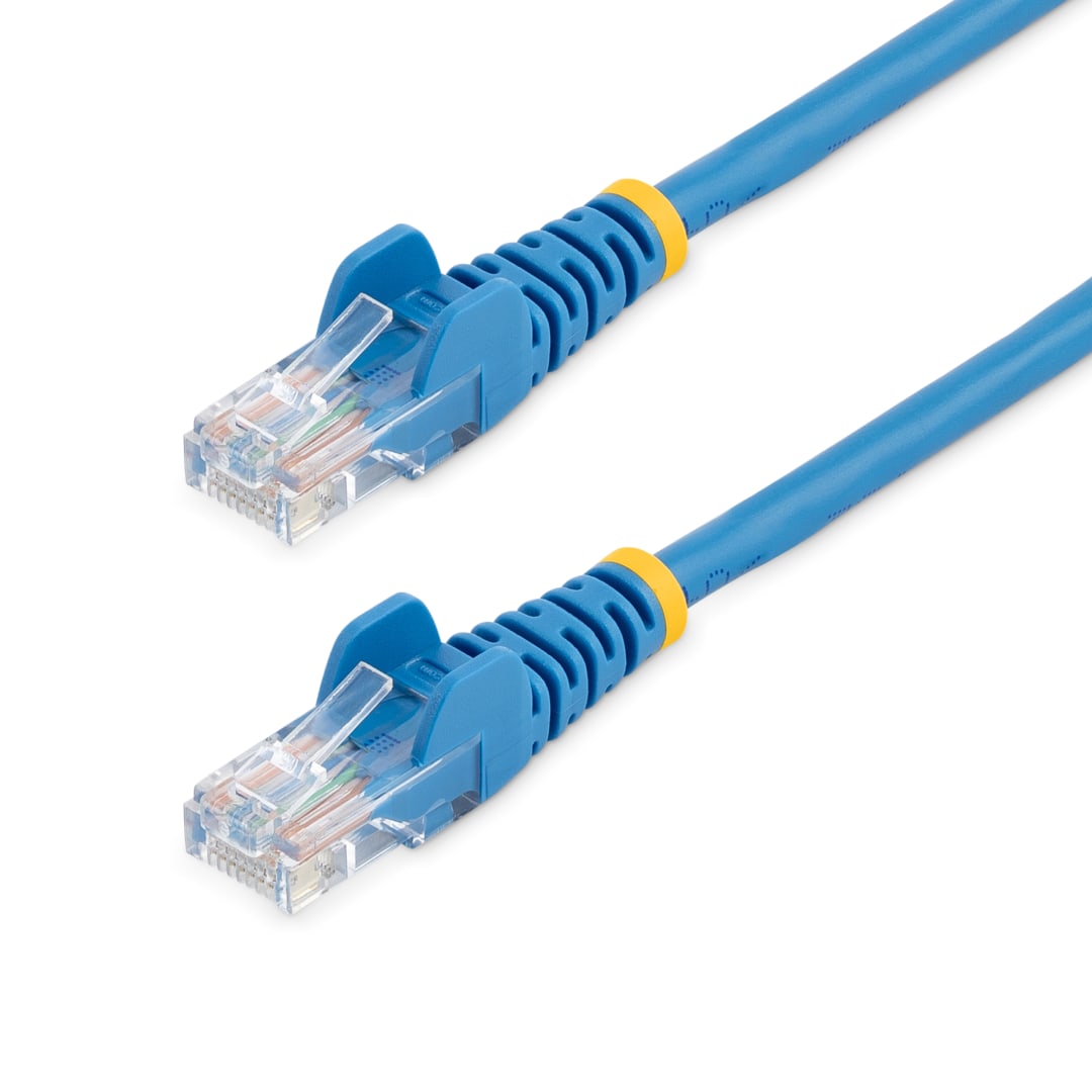 4 ft Blue Cat 5e Snagless Patch Cable