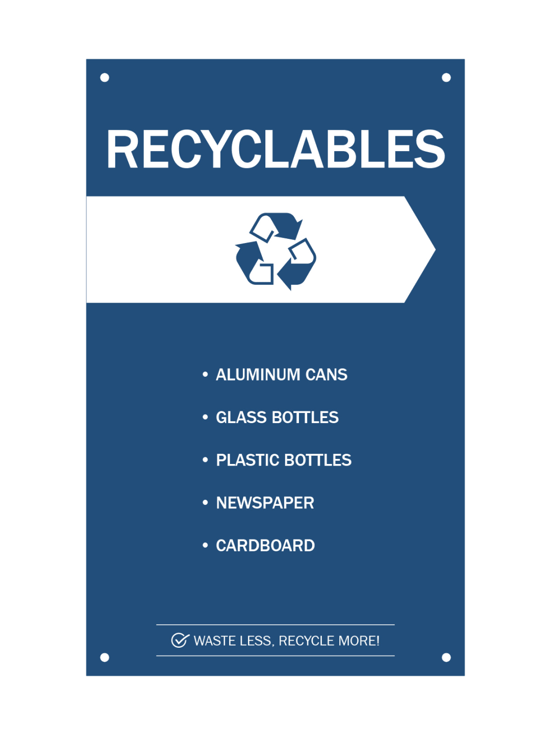 RENEGADE - Body Sign - Recyclables - Blue