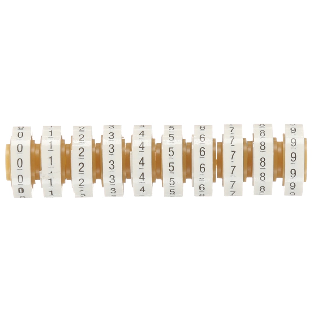 3M™ ScotchCode™ SDR-0/9 Kabelmarkierer Nachfüllrollen, Ziffer 0-9, 10er Box