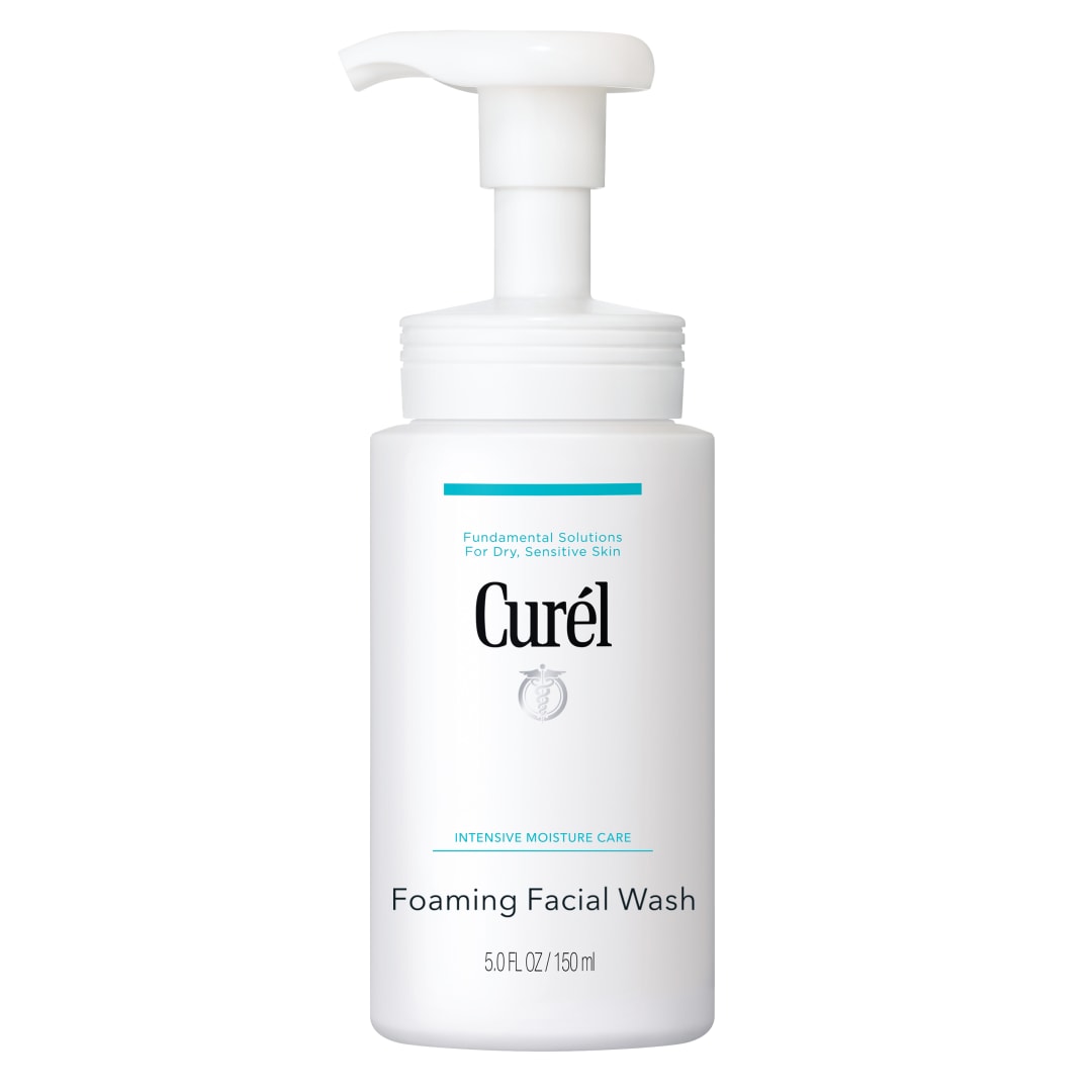 Curel Japanese Skin Care Foaming Facial Cleanser, Face Wash, 5 fl oz