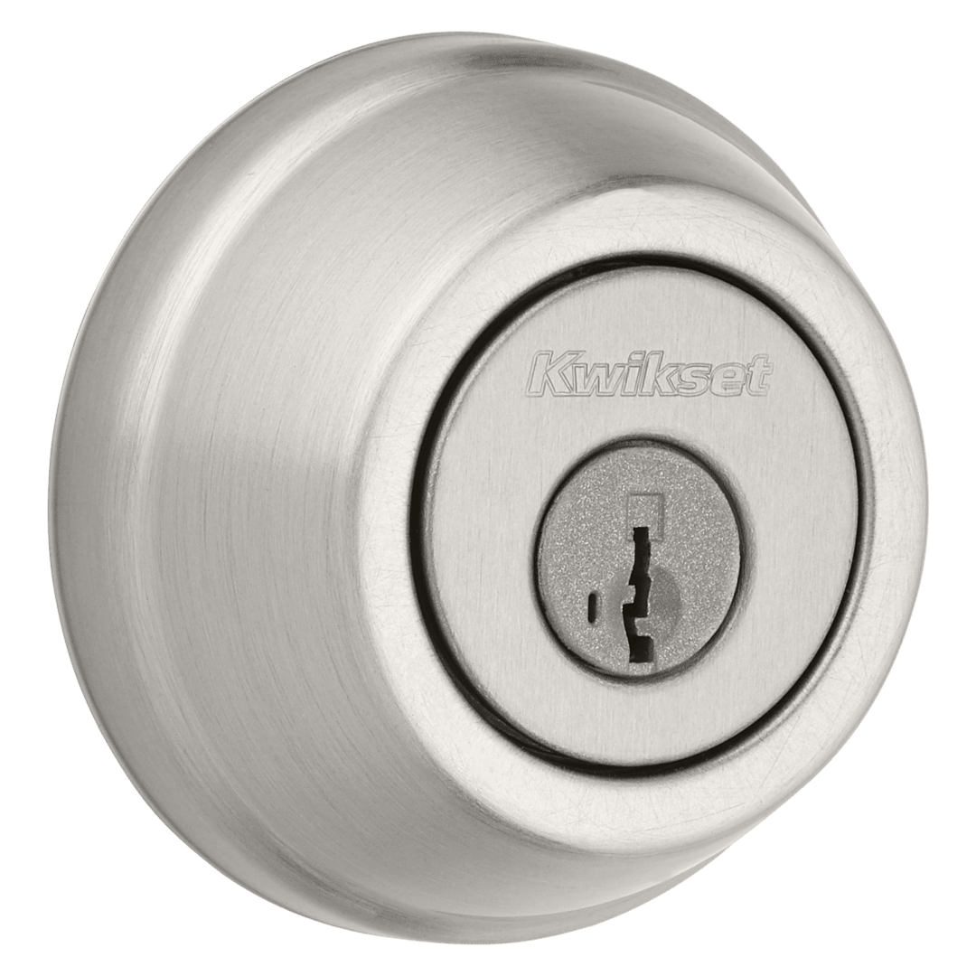 785 Deadbolt, Keyed Both Sides, featuring SmartKey Security™ in Satin Nickel