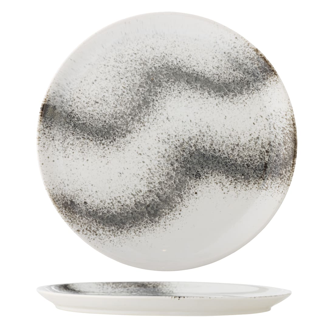 82061659 - Paula Plate, Grey, Stoneware STOCK: 300