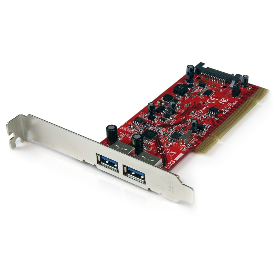 2 Port PCI SuperSpeed USB 3 0 Card Adapter
