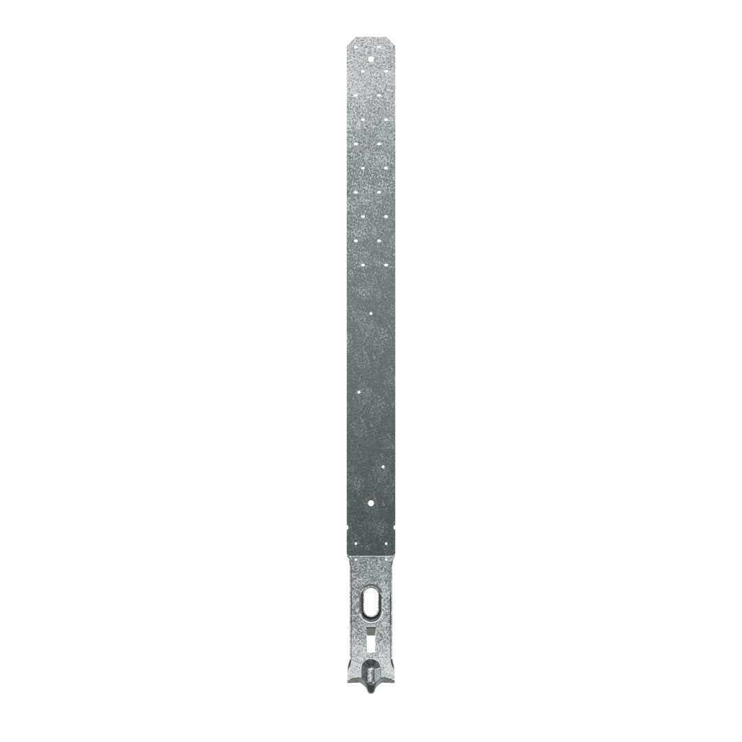 Simpson Strong-Tie LSTHD8RJ LSTHD 32-1/8 in. 14-Gauge Galvanized Rim-Joist Strap-Tie Holdown