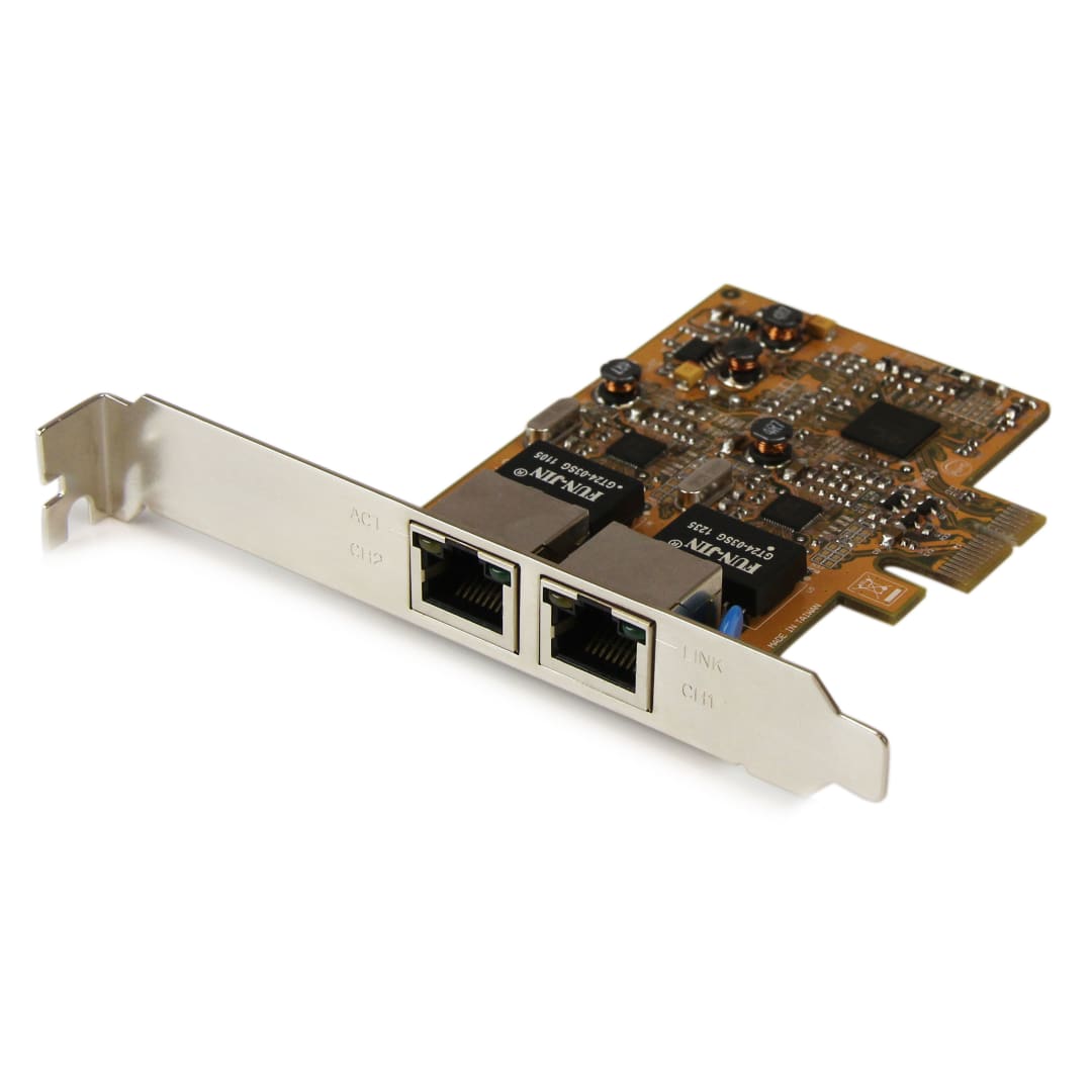 2 Port 1 Gbps PCIe Ethernet Network Adapter