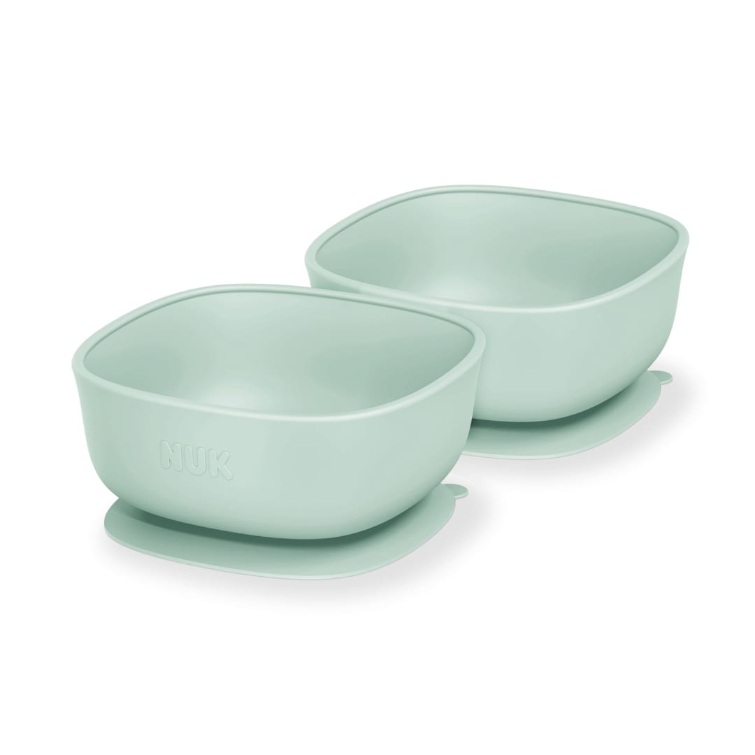 NUK® Silicone Baby Suction Bowls, 2-Pack