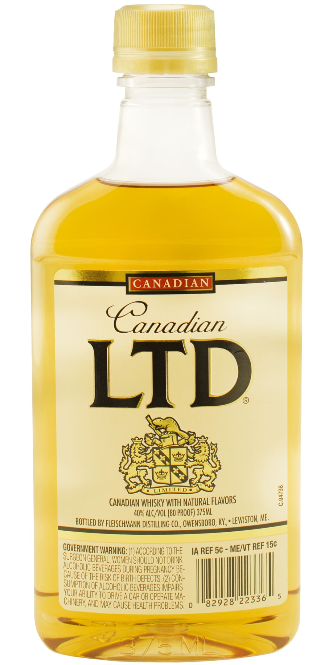 Canadian LTD Canadian Whisky 375ml 80 Proof