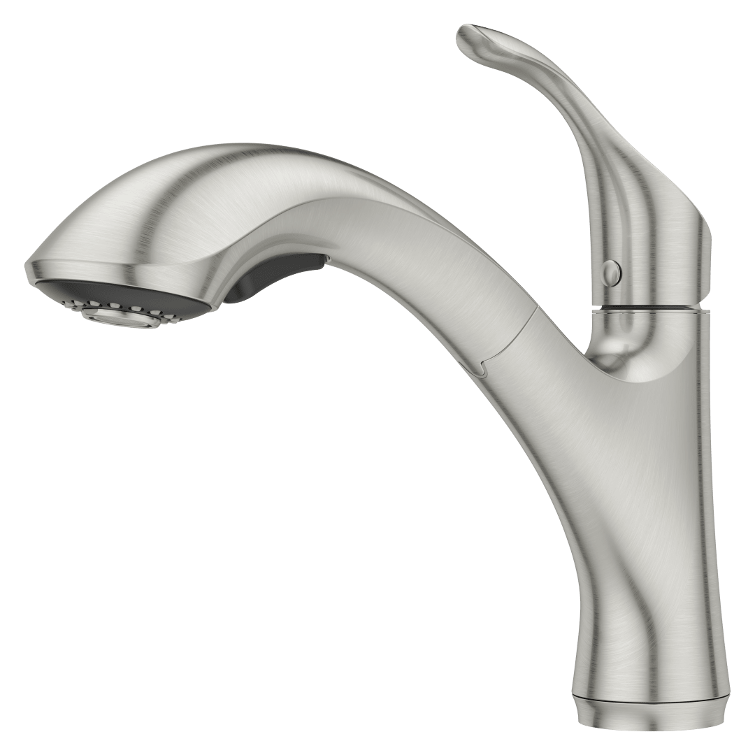 Corvo 1-Handle Kitchen Faucet in Stainless Steel